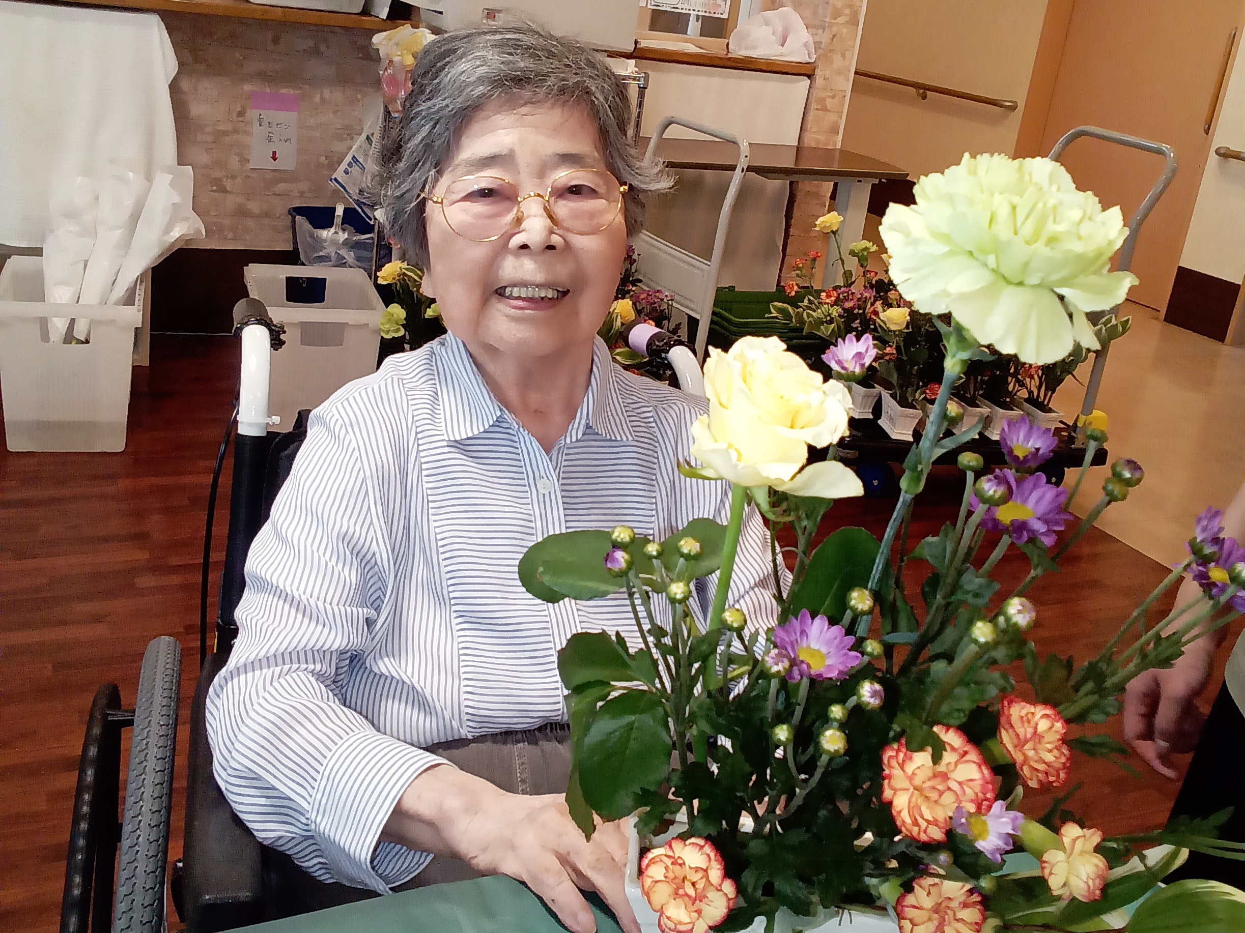 記事 生け花クラブ（クルーヴ豊中・服部）のアイキャッチ画像
