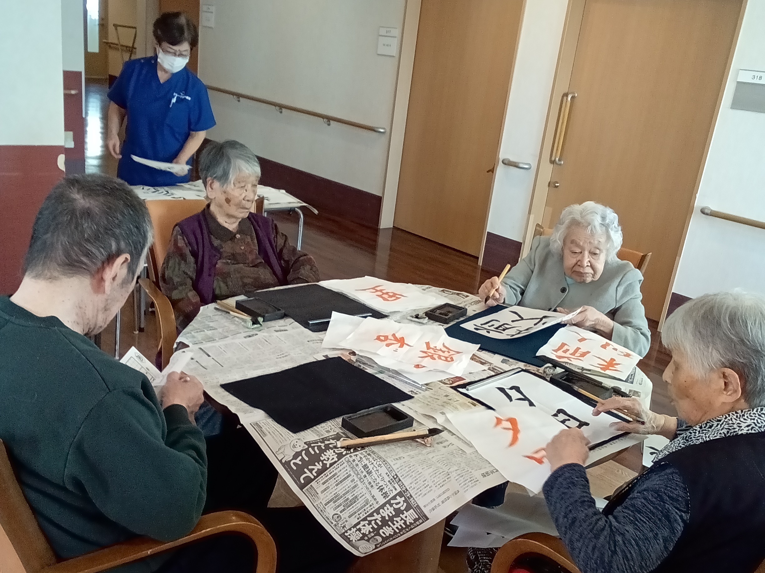 記事 書道クラブ（クルーヴ豊中・服部）のアイキャッチ画像