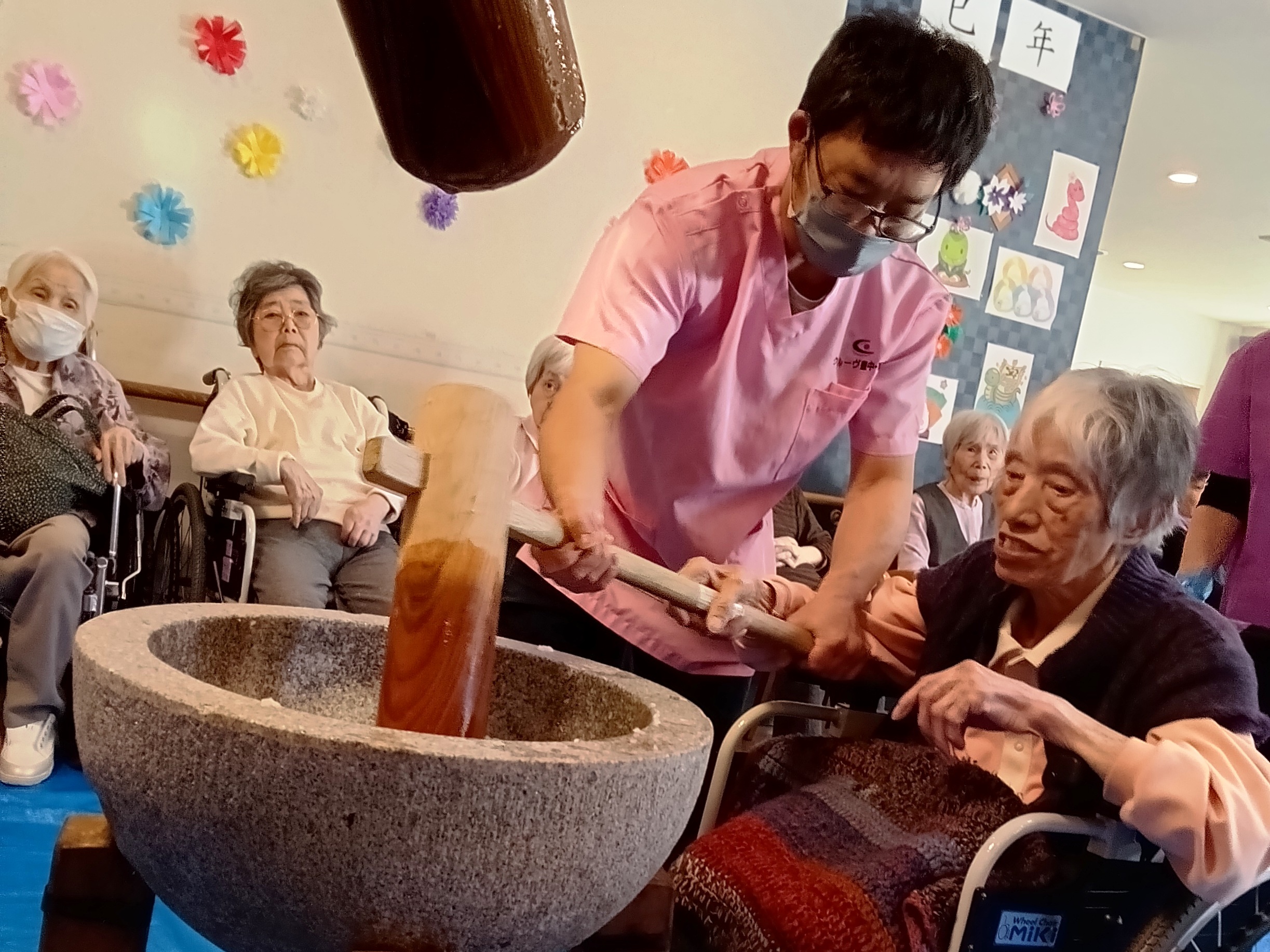 記事 餅つき（クルーヴ豊中・服部）のアイキャッチ画像