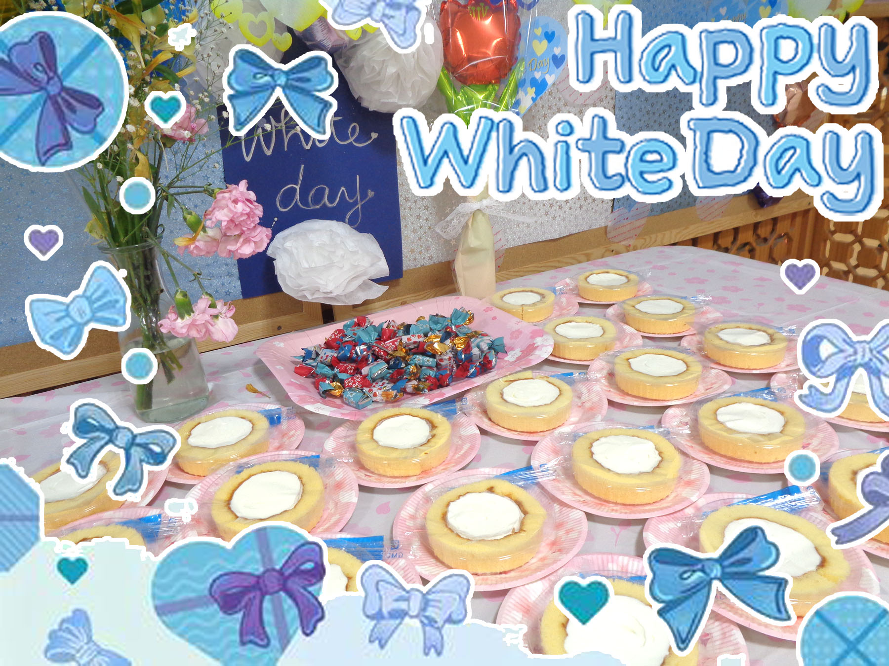 記事 ホワイトデー💙のアイキャッチ画像