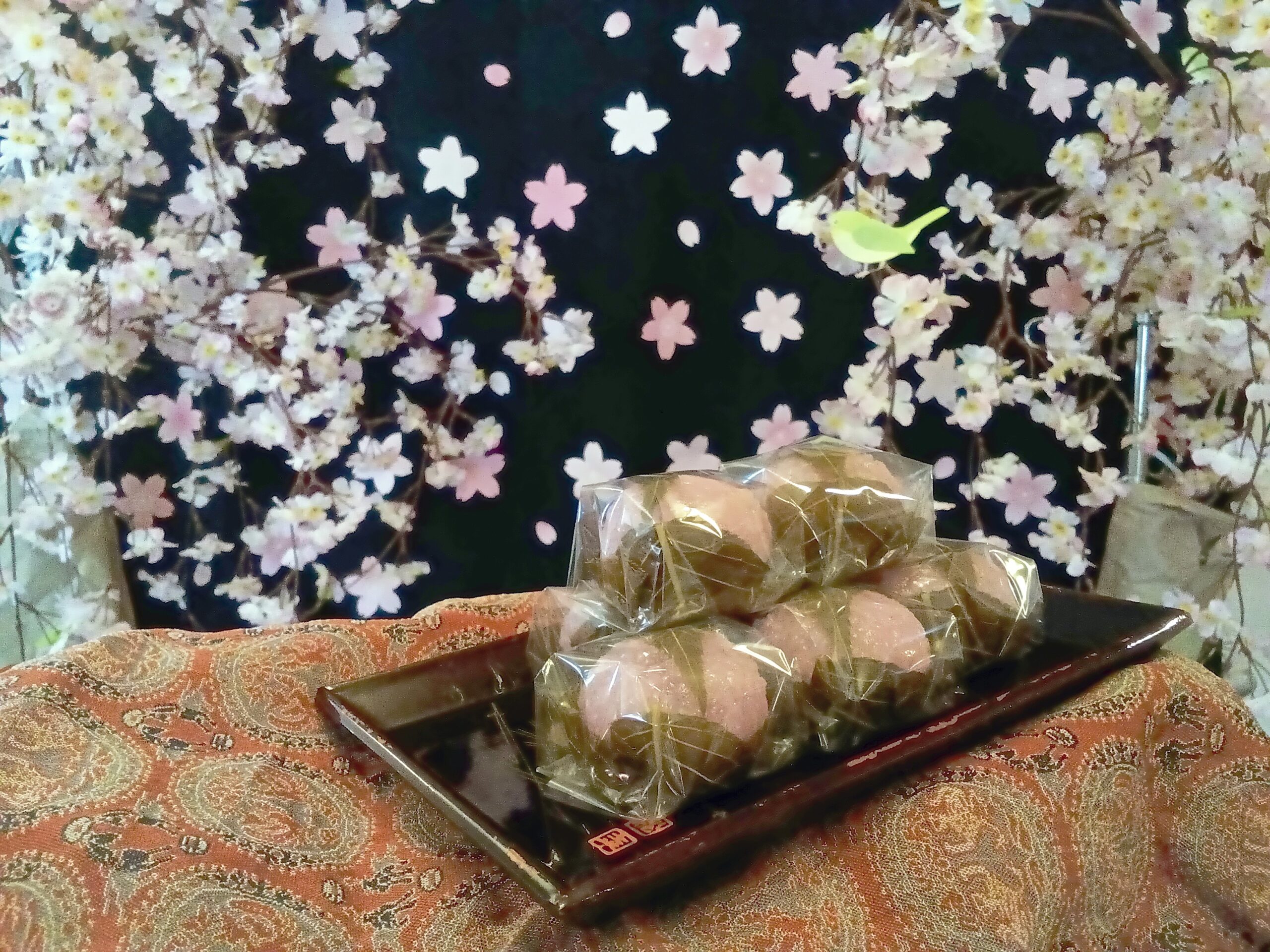 記事 お花見と桜餅のアイキャッチ画像