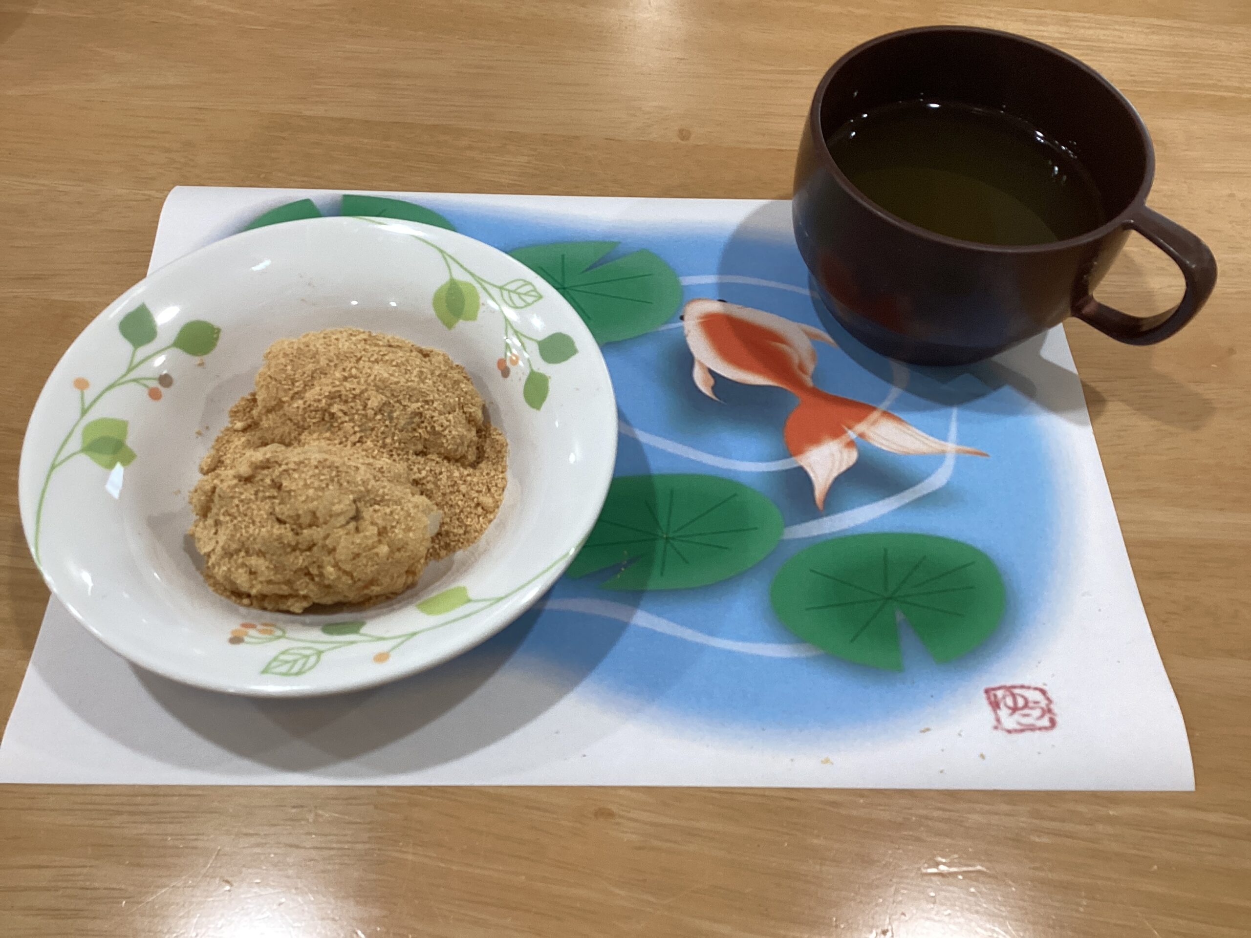 記事 お盆のおはぎ作り～１階♪♬くすのき・萱島のアイキャッチ画像